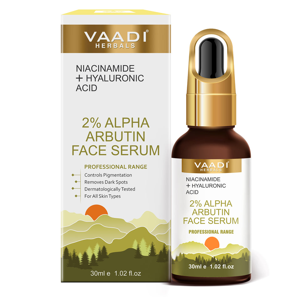 2% Alpha Arbutin Organic Face Serum