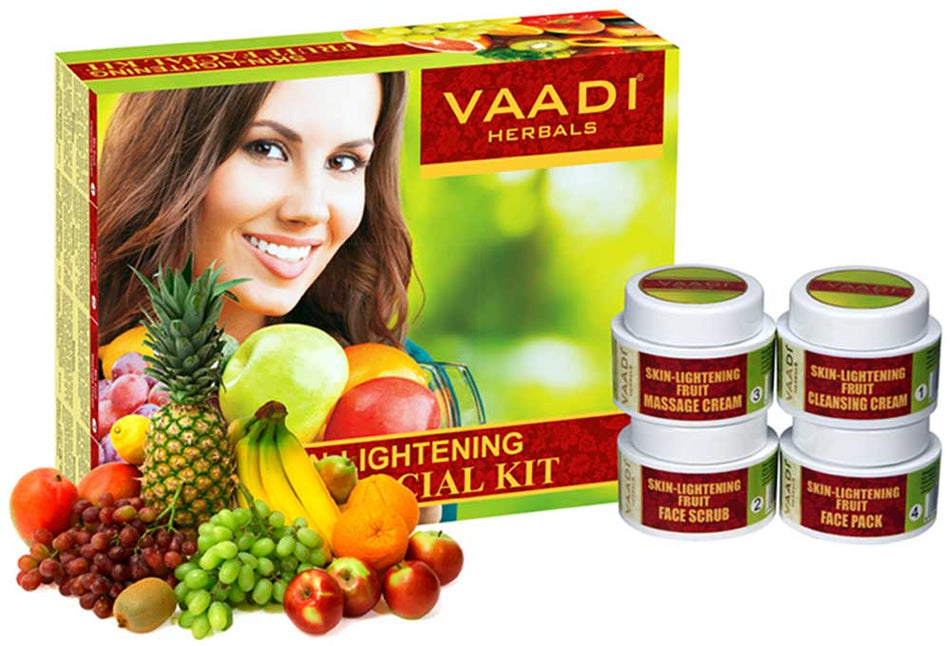 Skin Lightening Organic Fruit Facial Kit