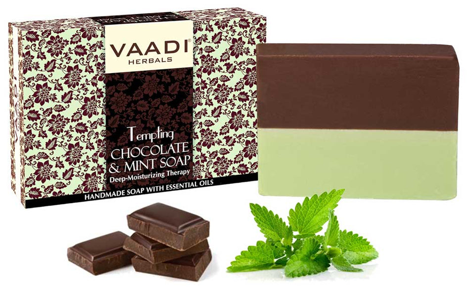 Tempting Organic Chocolate & Mint Soap