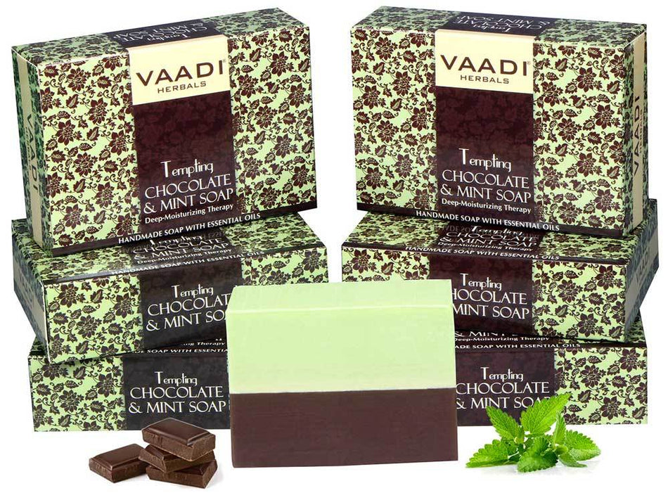 Tempting Organic Chocolate & Mint Soap