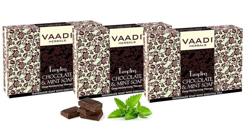 Tempting Organic Chocolate & Mint Soap