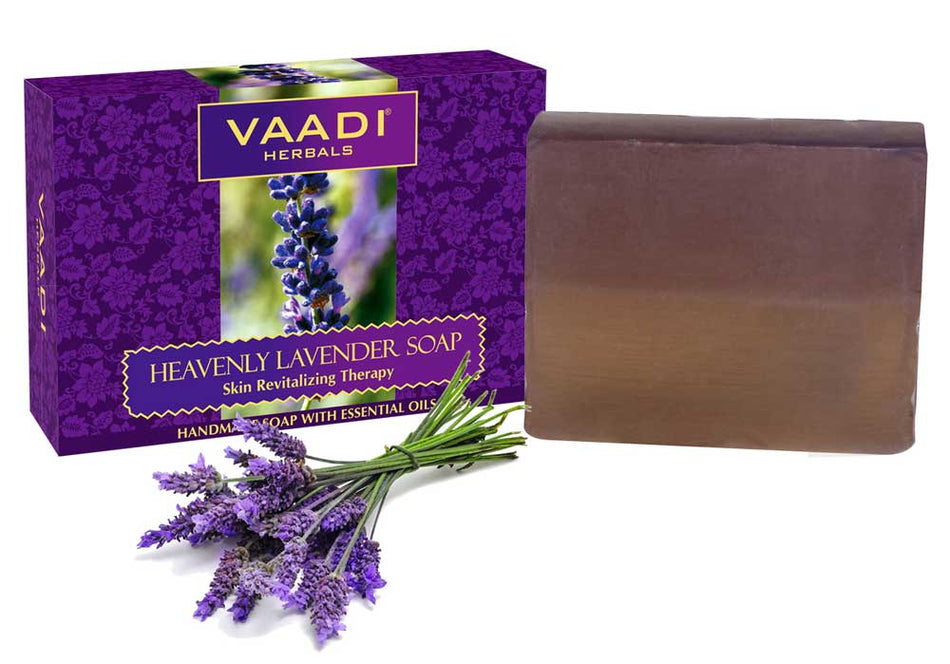 Heavenly Organic Lavender Soap with Rosemary